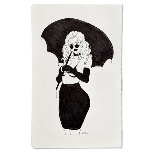 Pain - Ink Drawing