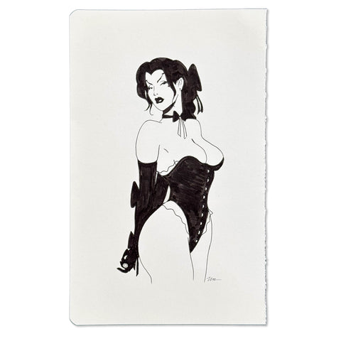 Pain - Ink Drawing