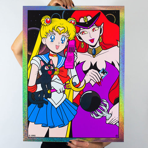 Best Friends Sailor Moon and Queen Beryl